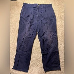 Vintage navy blue polo golf pants.  Wear on the knees 38x30.